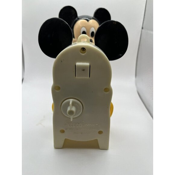 Vintage 1986 Superior Toy Disney Mickey Mouse Gumball Bank Plastic Part&CRIB TOY - Picture 7 of 16